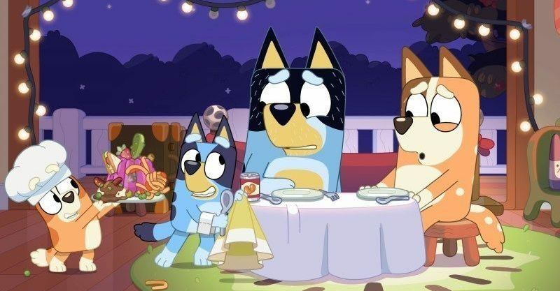 Avant premiere bluey au cinema collection en cuisine