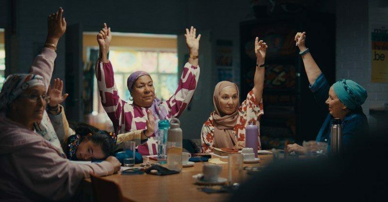 Avant premiere les baronnes en presence de lequipe du film