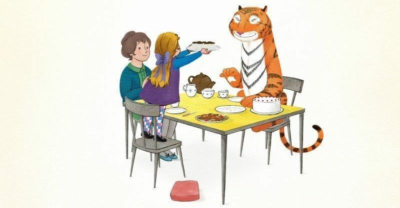 Dimanche des tout petits le tigre qui sinvita pour le the