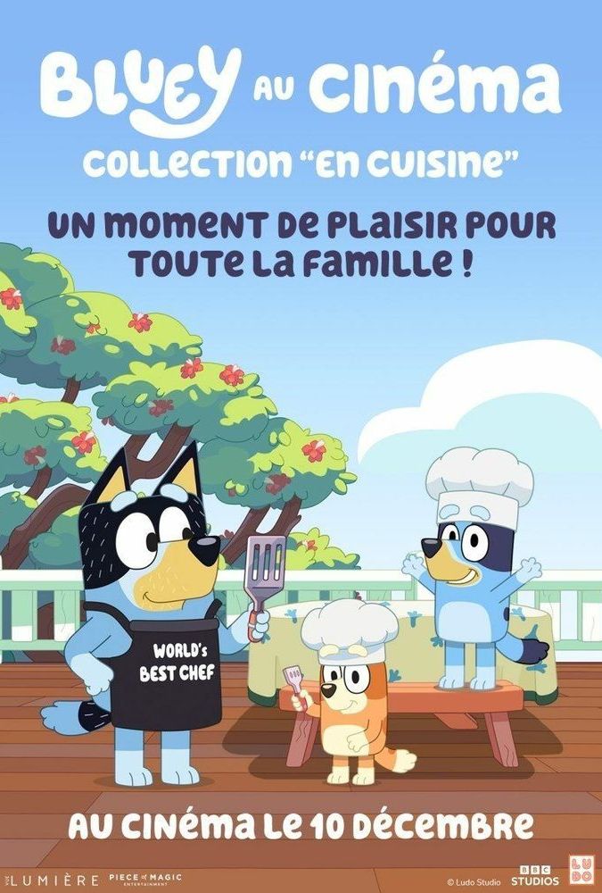 Bluey au cinema collection en cuisine