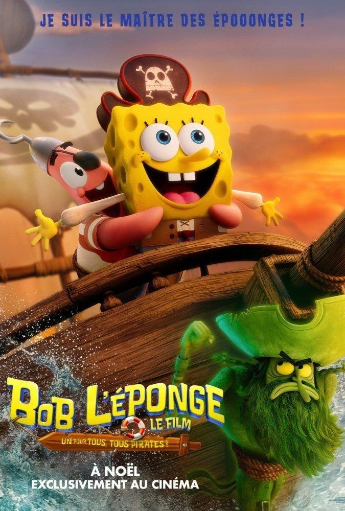 Bob leponge le film un pour tous tous pirates
