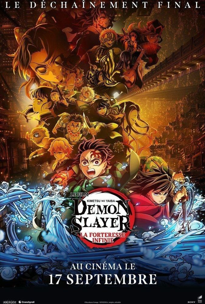 Demon slayer kimetsu no yaiba la forteresse infinie