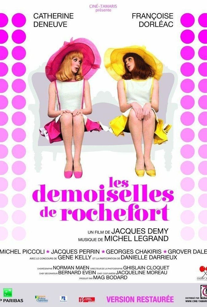 Affiche du film Les demoiselles de rochefort