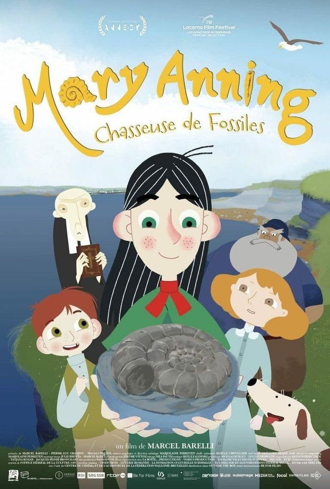 Mary anning chasseuse de fossiles