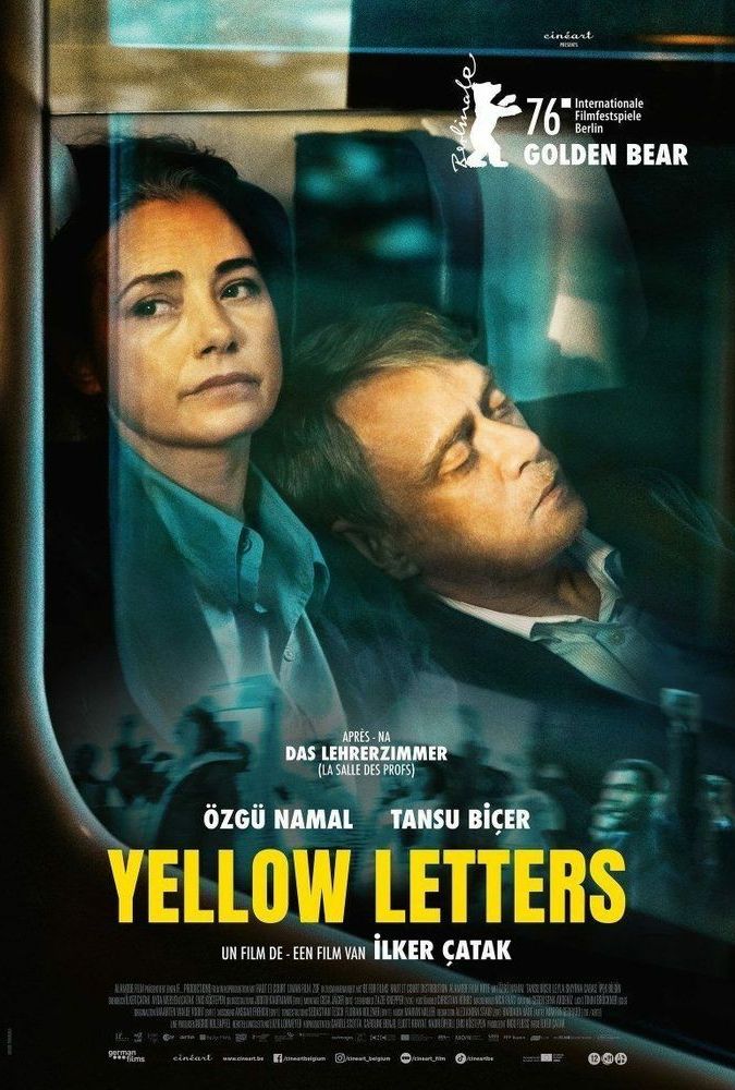 Yellow letters